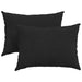 Perne pentru canapea 2 pcs Negru 70 x 50 cm țesătură - WALTI WALTI