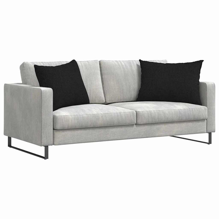 Perne pentru canapea 2 pcs Negru 70 x 50 cm țesătură - WALTI WALTI