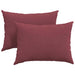 Perne pentru canapea 2 pcs Roșu Vin 70 x 50 cm țesătură - WALTI WALTI
