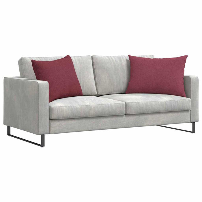Perne pentru canapea 2 pcs Roșu Vin 70 x 50 cm țesătură - WALTI WALTI