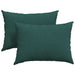 Perne pentru canapea 2 pcs Verde închis 70 x 50 cm țesătură - WALTI WALTI