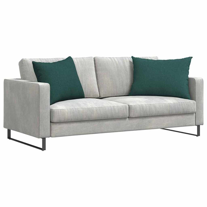 Perne pentru canapea 2 pcs Verde închis 70 x 50 cm țesătură - WALTI WALTI