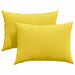 Perne pentru canapea 2 pcs Galben Deschis 70 x 50 cm țesătură - WALTI WALTI