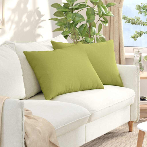 Perne pentru canapea 2 pcs Verde deschis 70 x 50 cm țesătură - WALTI WALTI