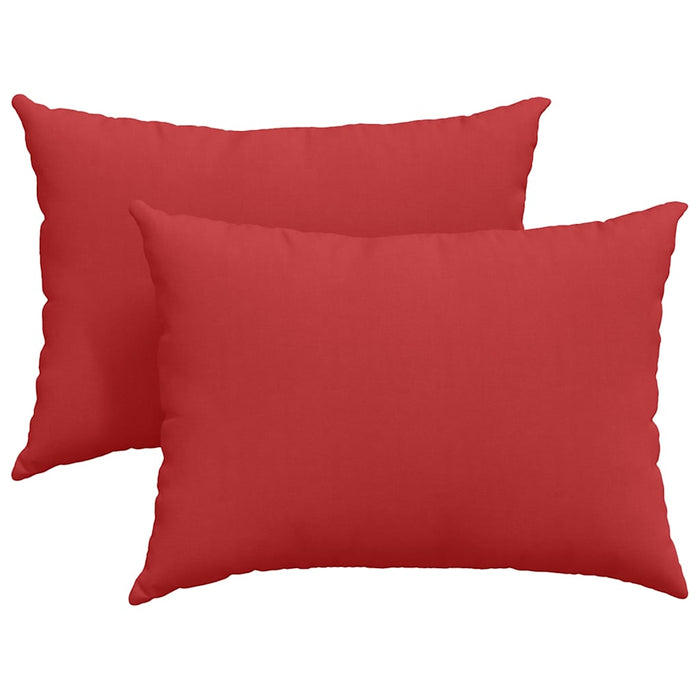 Perne pentru canapea 2 pcs Roșu 70 x 50 cm țesătură - WALTI WALTI