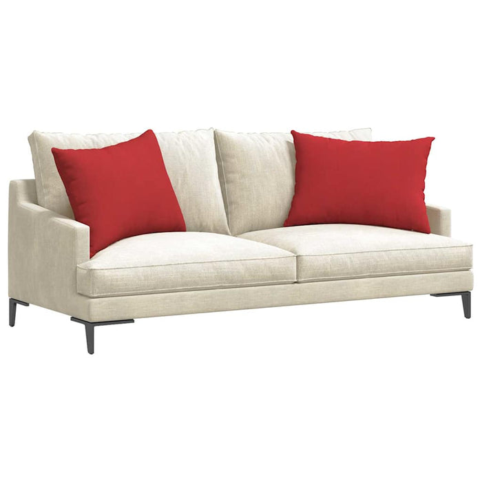 Perne pentru canapea 2 pcs Roșu 70 x 50 cm țesătură - WALTI WALTI