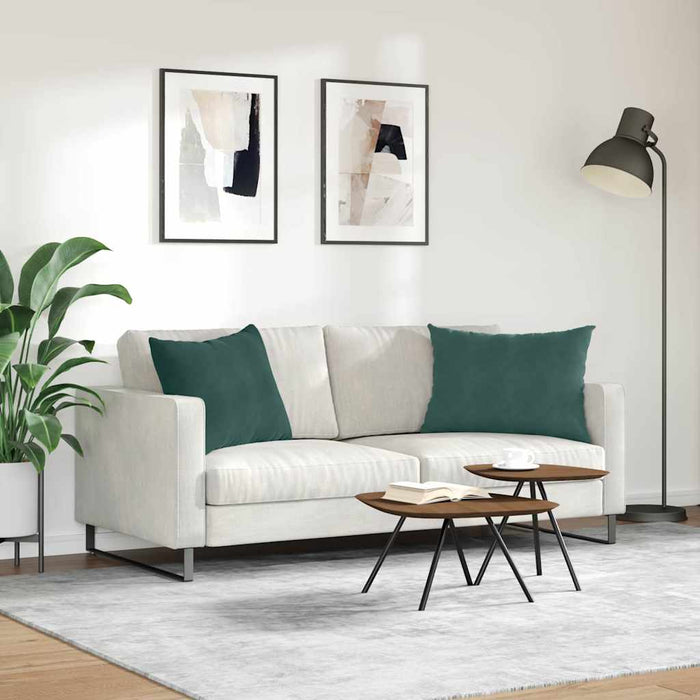 Perne pentru canapea 2 pcs Verde închis 70 x 50 cm - WALTI WALTI