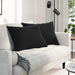 Perne pentru canapea 2 pcs Negru 70 x 50 cm - WALTI WALTI