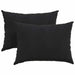 Perne pentru canapea 2 pcs Negru 70 x 50 cm - WALTI WALTI