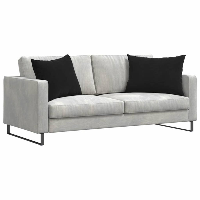 Perne pentru canapea 2 pcs Negru 70 x 50 cm - WALTI WALTI
