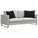 Perne pentru canapea 2 pcs Negru 70 x 50 cm - WALTI WALTI