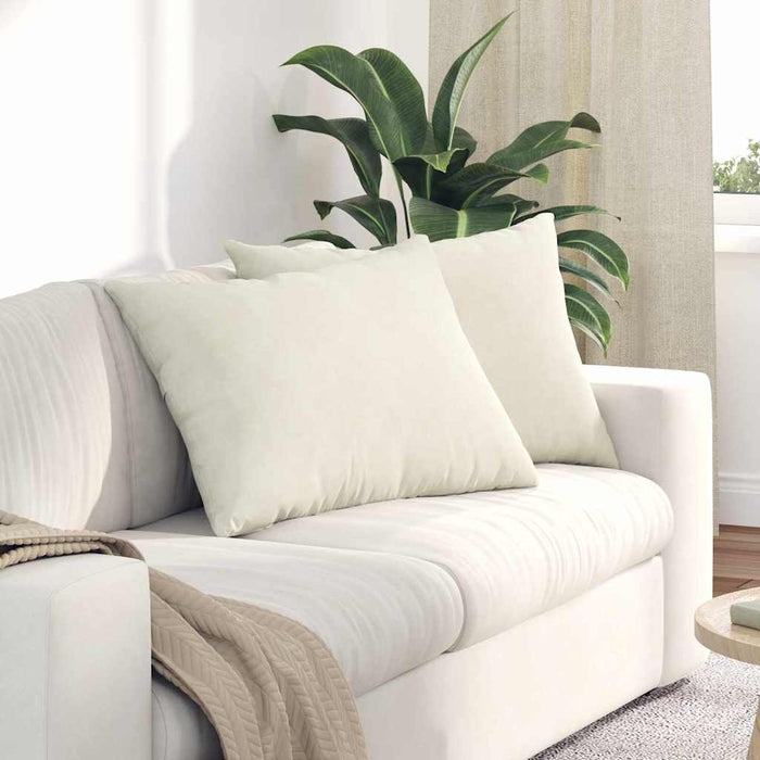 Perne pentru canapea 2 pcs Crem 70 x 50 cm - WALTI WALTI