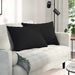 Perne pentru canapea 2 pcs Negru 70 x 50 cm țesătură - WALTI WALTI