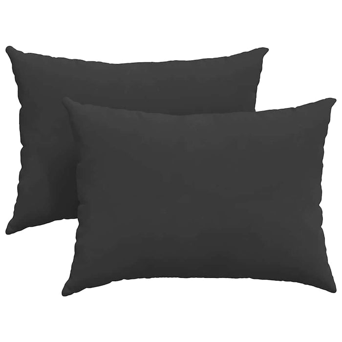 Perne pentru canapea 2 pcs Negru 70 x 50 cm țesătură - WALTI WALTI