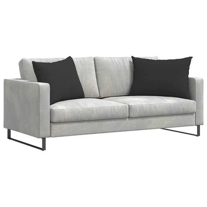 Perne pentru canapea 2 pcs Negru 70 x 50 cm țesătură - WALTI WALTI
