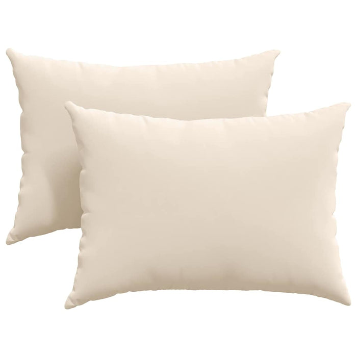 Perne pentru canapea 2 pcs Bej 70 x 50 cm țesătură - WALTI WALTI