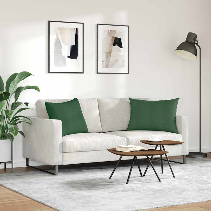 Perne pentru canapea 2 pcs Verde închis 70 x 50 cm - WALTI WALTI