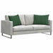 Perne pentru canapea 2 pcs Verde închis 70 x 50 cm - WALTI WALTI