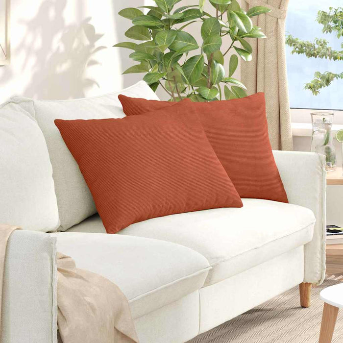 Perne pentru canapea 2 pcs Roșu portocalie 70 x 50 cm - WALTI WALTI