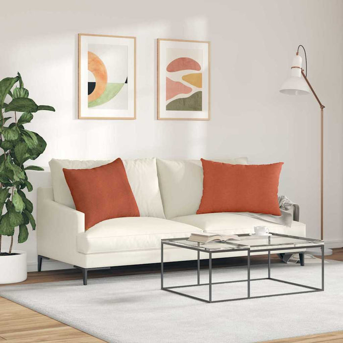 Perne pentru canapea 2 pcs Roșu portocalie 70 x 50 cm - WALTI WALTI
