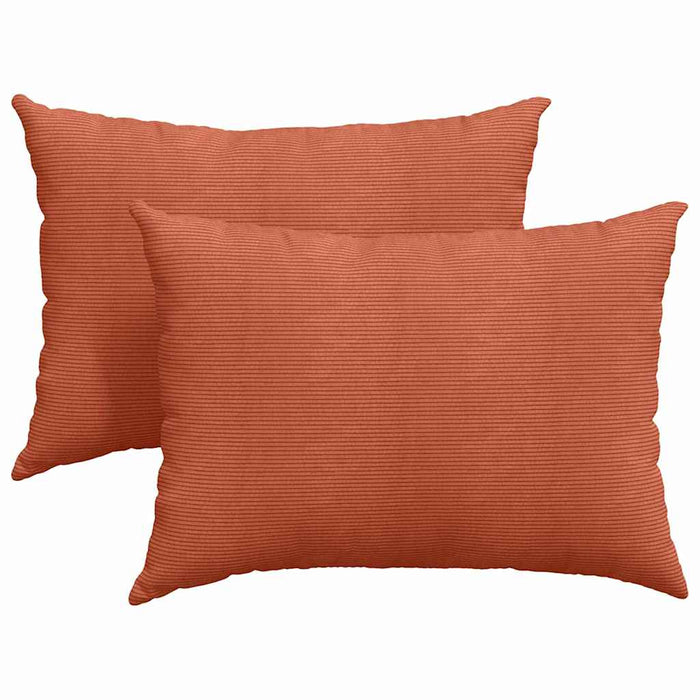 Perne pentru canapea 2 pcs Roșu portocalie 70 x 50 cm - WALTI WALTI