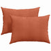 Perne pentru canapea 2 pcs Roșu portocalie 70 x 50 cm - WALTI WALTI
