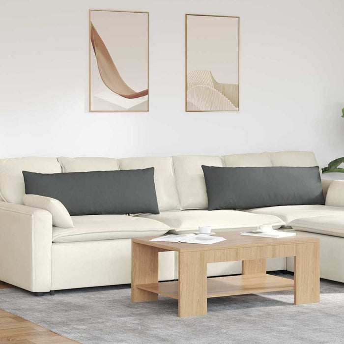 Perne pentru canapea 2 pcs Gri închis 120 x 40 cm țesătură - WALTI WALTI