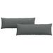 Perne pentru canapea 2 pcs Gri închis 120 x 40 cm țesătură - WALTI WALTI