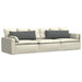 Perne pentru canapea 2 pcs Gri închis 120 x 40 cm țesătură - WALTI WALTI