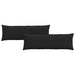 Perne pentru canapea 2 pcs Negru 120 x 40 cm țesătură - WALTI WALTI