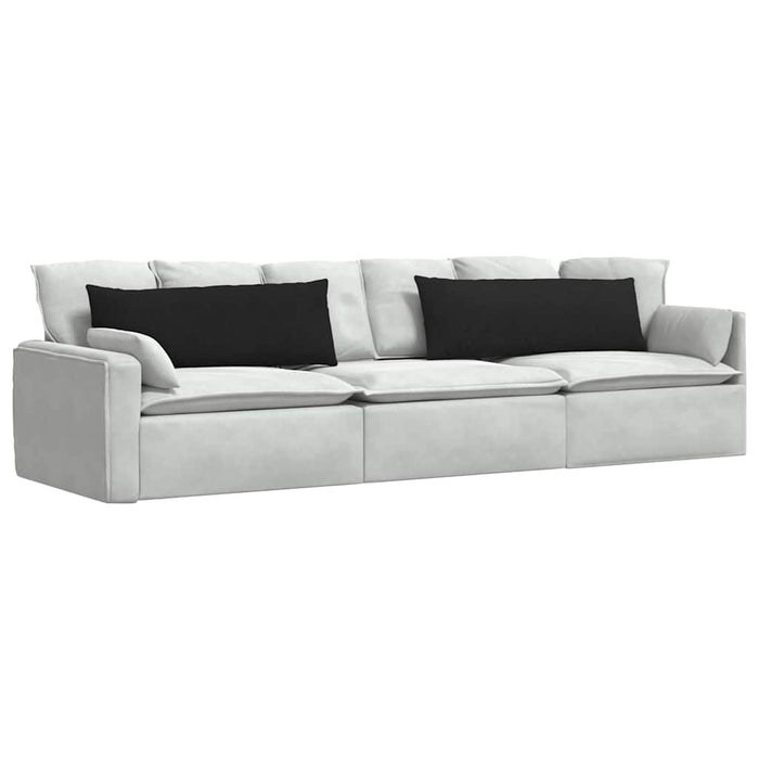 Perne pentru canapea 2 pcs Negru 120 x 40 cm țesătură - WALTI WALTI