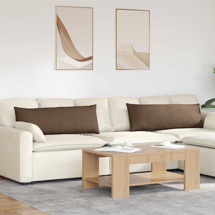 Perne pentru canapea 2 pcs Maro 120 x 40 cm țesătură - WALTI WALTI