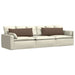 Perne pentru canapea 2 pcs Maro 120 x 40 cm țesătură - WALTI WALTI