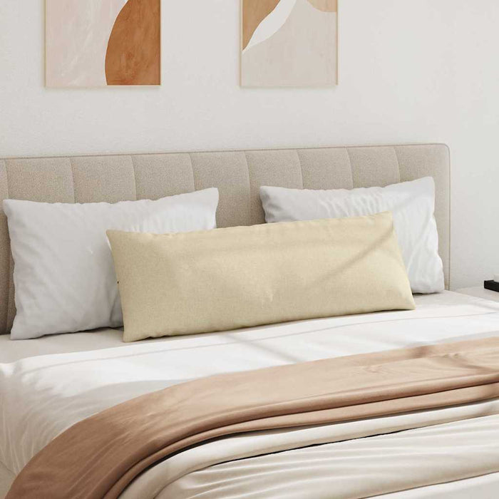 Perne pentru canapea 2 pcs Crem 120 x 40 cm țesătură - WALTI WALTI
