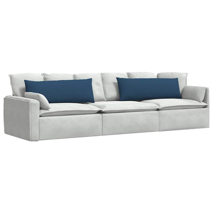 Perne pentru canapea 2 pcs albastru 120 x 40 cm țesătură - WALTI WALTI
