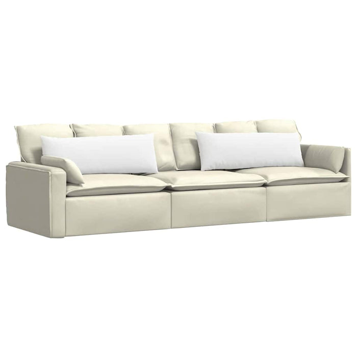 Perne pentru canapea 2 pcs Alb 120 x 40 cm țesătură - WALTI WALTI