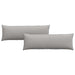 Perne pentru canapea 2 pcs Gri nori 120 x 40 cm țesătură - WALTI WALTI