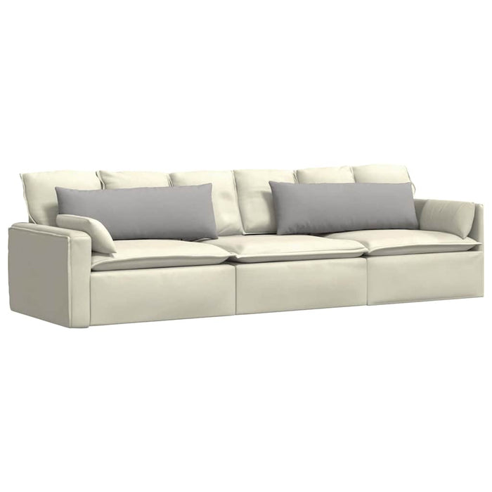 Perne pentru canapea 2 pcs Gri nori 120 x 40 cm țesătură - WALTI WALTI