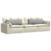Perne pentru canapea 2 pcs Gri nori 120 x 40 cm țesătură - WALTI WALTI