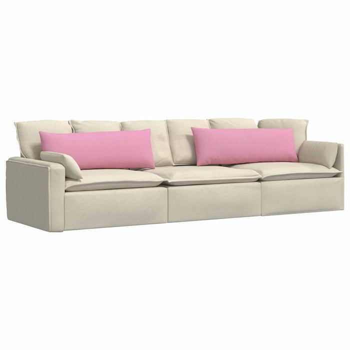 Perne pentru canapea 2 pcs Roz 120 x 40 cm țesătură - WALTI WALTI