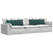 Perne pentru canapea 2 pcs Verde închis 120 x 40 cm - WALTI WALTI