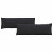 Perne pentru canapea 2 pcs Negru 120 x 40 cm - WALTI WALTI
