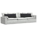 Perne pentru canapea 2 pcs Negru 120 x 40 cm - WALTI WALTI