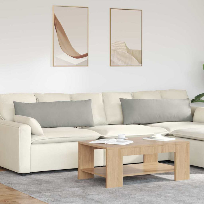 Perne pentru canapea 2 pcs Gri deschis 120 x 40 cm țesătură - WALTI WALTI