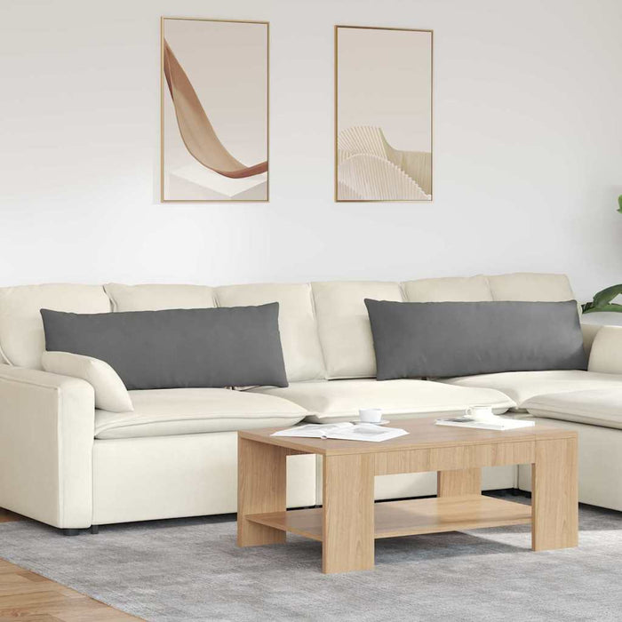Perne pentru canapea 2 pcs Gri închis 120 x 40 cm țesătură - WALTI WALTI