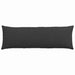 Perne pentru canapea 2 pcs Negru 120 x 40 cm țesătură - WALTI WALTI