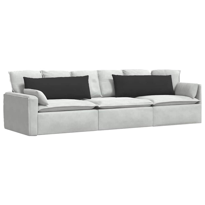 Perne pentru canapea 2 pcs Negru 120 x 40 cm țesătură - WALTI WALTI