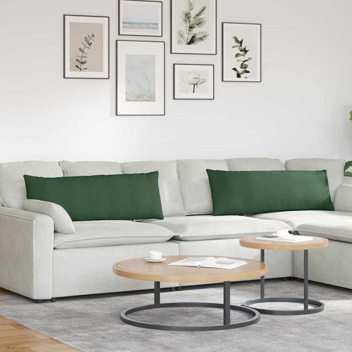 Perne pentru canapea 2 pcs Verde închis 120 x 40 cm - WALTI WALTI