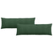 Perne pentru canapea 2 pcs Verde închis 120 x 40 cm - WALTI WALTI