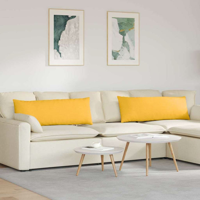 Perne pentru canapea 2 pcs Galben Deschis 120 x 40 cm - WALTI WALTI